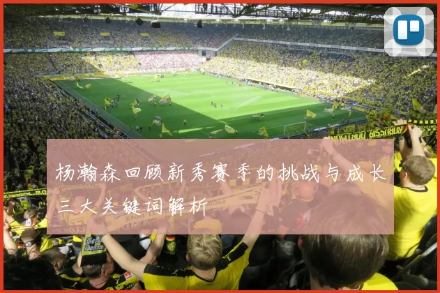 杨瀚森回顾新秀赛季的挑战与成长三大关键词解析